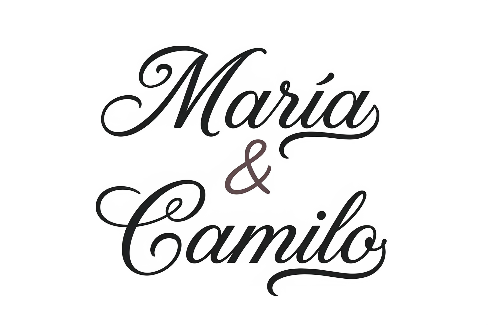 María & Camilo